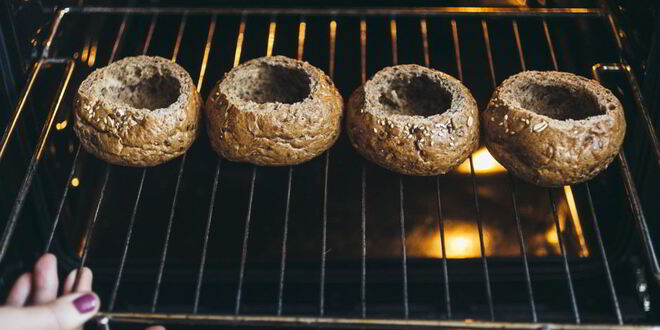 Рецепт жюльена в хрустящей булочке