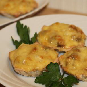 Рецепт Жюльена в корзиночках из куриного филе