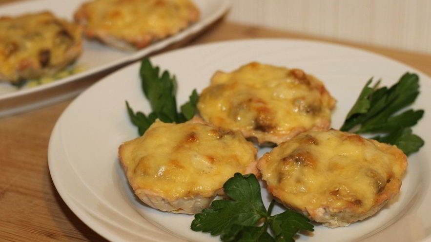 Рецепт жюльена в корзиночках из куриного филе