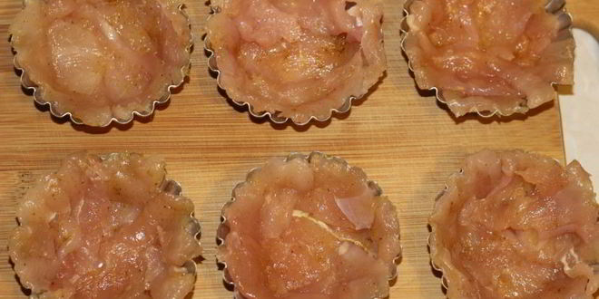 Рецепт жюльена в корзиночках из куриного филе